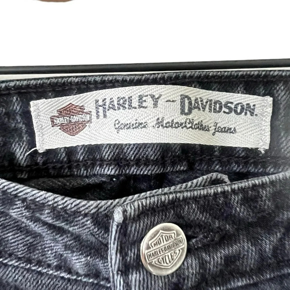 Harley Davidson Women’s Black Bootcut Jeans - Picture 3 of 8